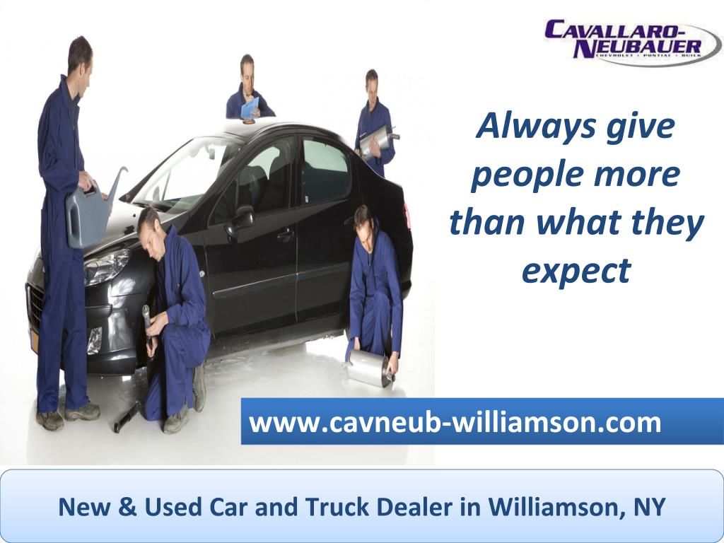 PPT Cavallaro Neubauer Williamson Offers Used Trucks PowerPoint