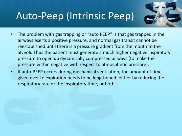 PPT Auto Peep Intrinsic Peep PowerPoint Presentation Free Download 