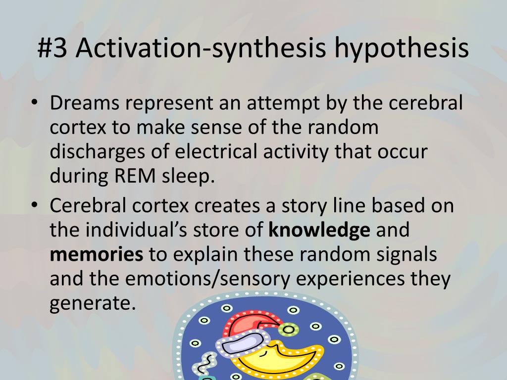 activation synthesis hypothesis psychology definition