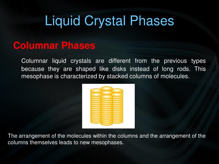 PPT - Liquid Crystals : Structure, Properties And Applications ...