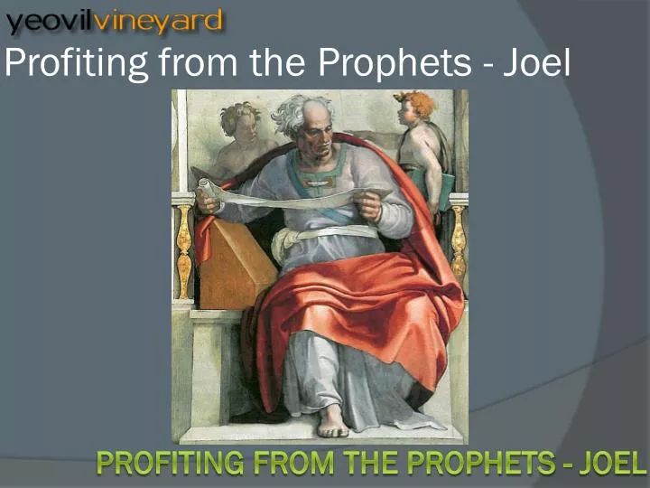profiting from the prophets joel n.