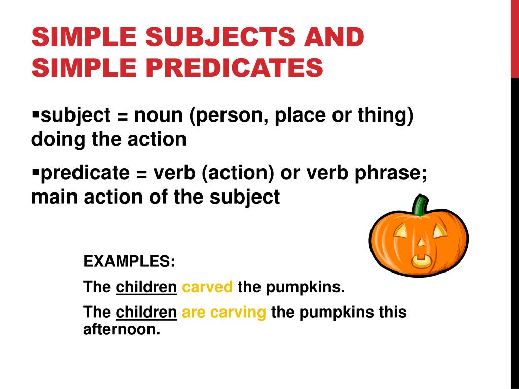 Simple subject. Simple Predicate. Subject in simple sentence. Subject and Predicate. Subject examples.