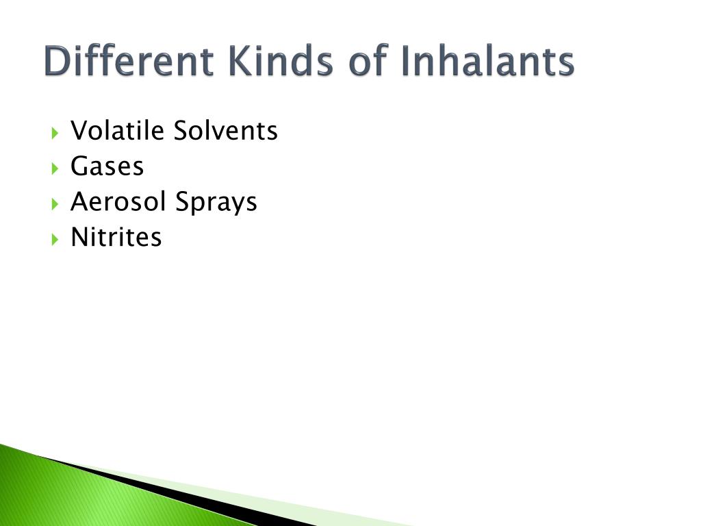 Ppt Inhalants Powerpoint Presentation Free Download Id1967296