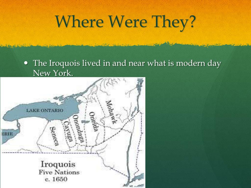 PPT The Iroquois Nation PowerPoint Presentation, free download ID
