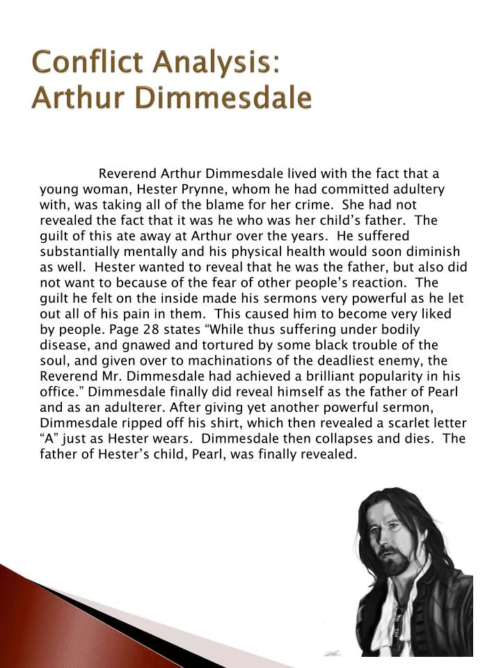 arthur dimmesdale character analysis