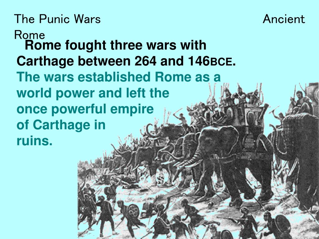 Ppt The Punic Wars Ancient Rome Powerpoint Presentation Free Download Id