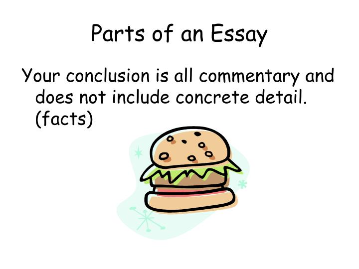 5 parts of an essay