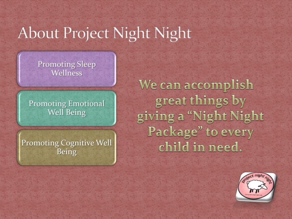 Service Project Night PPT - Corporate Community Services Sponsors PowerPoint Presentation ...