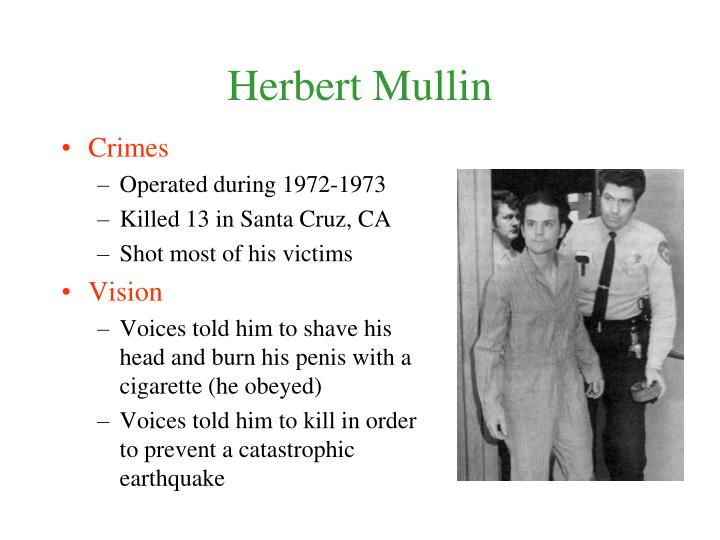 PPT Serial Killers PowerPoint Presentation ID1971542