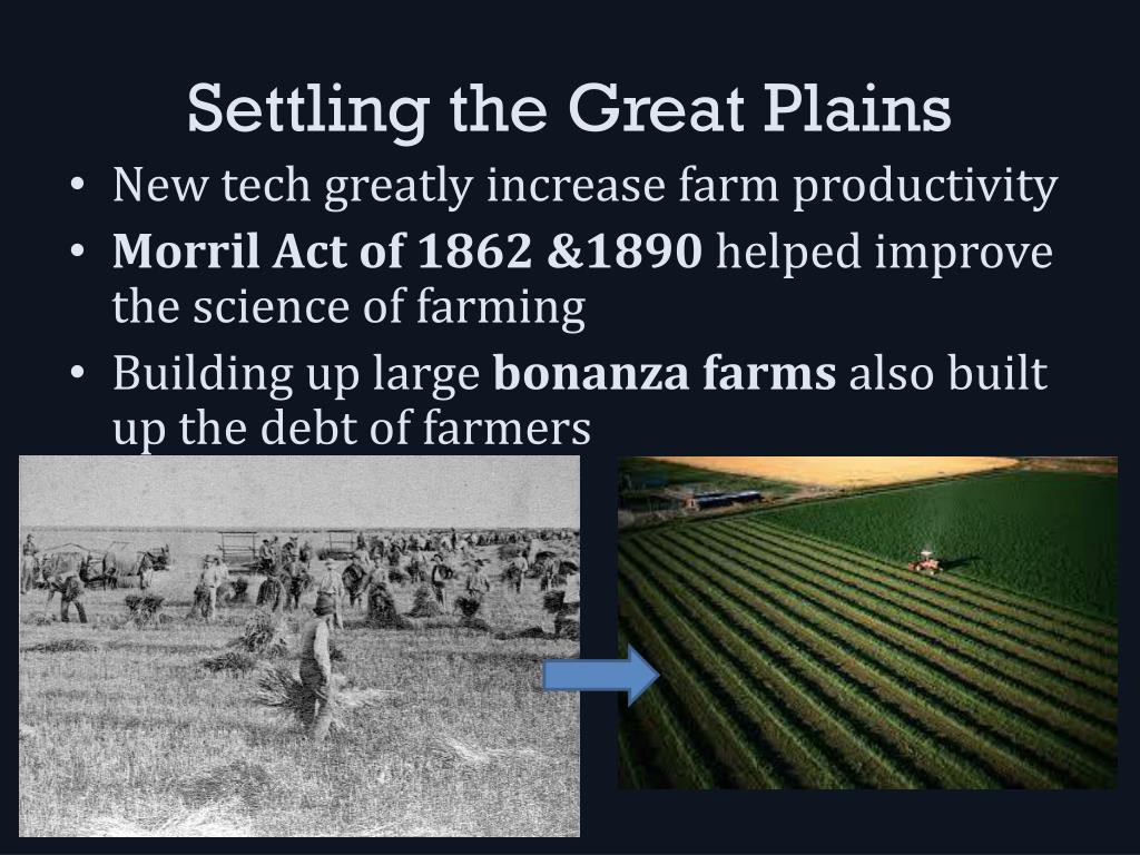 Settling the west prairies