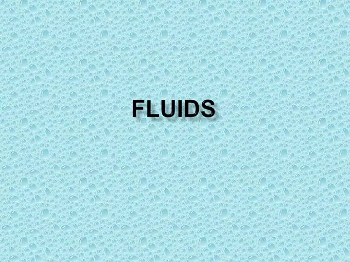 fluids n.
