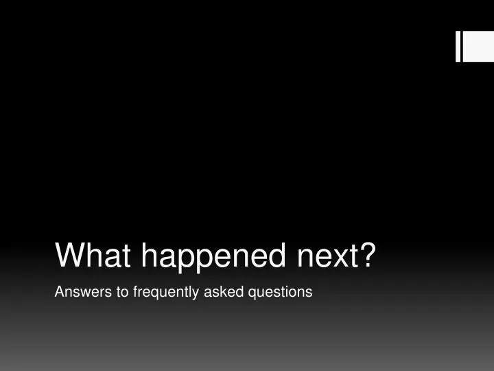 What Happens Next by Colleen Clayton What Happens Next by Colleen Clayton