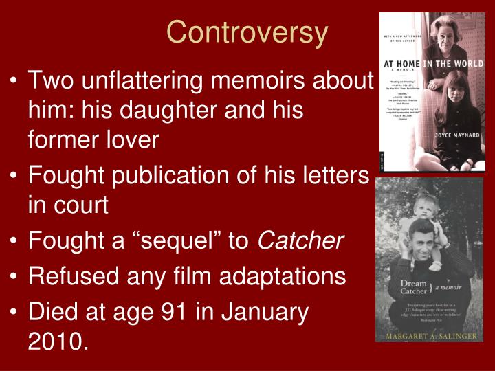 PPT The Catcher In The Rye By JD Salinger PowerPoint Unique Dream Catcher Memoir PPT The Catcher In The Rye By JD Salinger PowerPoint Unique Dream Catcher Memoir