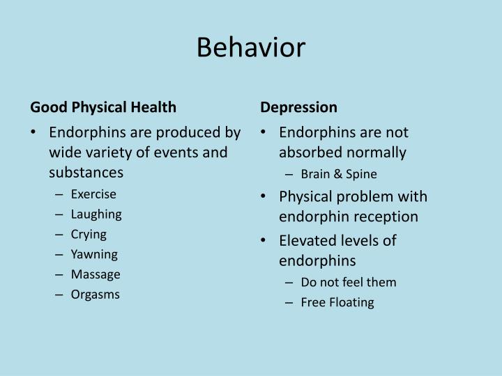 orgasms and endorphins Orgasms and endorphins