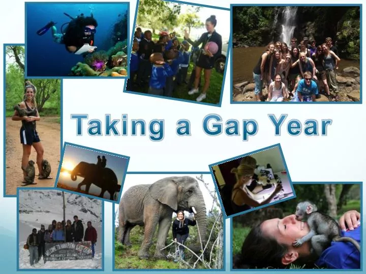 gap year oral presentation