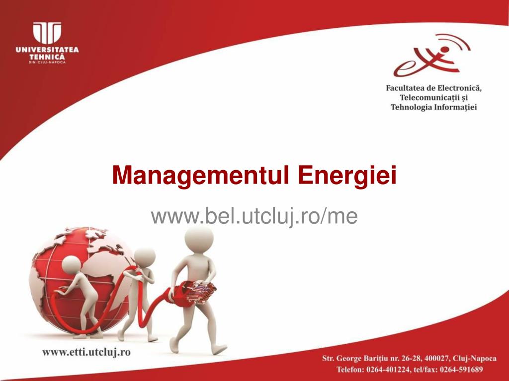 PPT - Managementul Energiei PowerPoint Presentation, free download -  ID:1975616