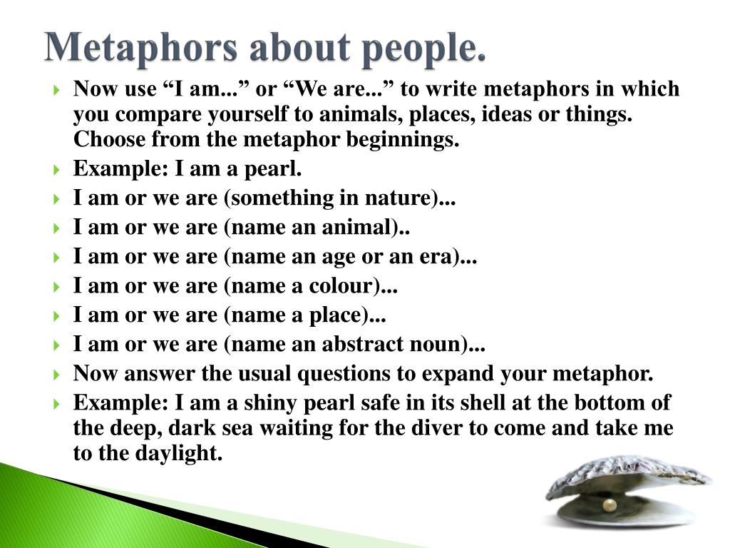 Metaphors about people hot sex picture