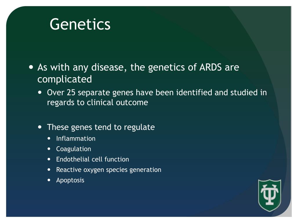 PPT - The Acute Respiratory Distress Syndrome: An update of the current ...