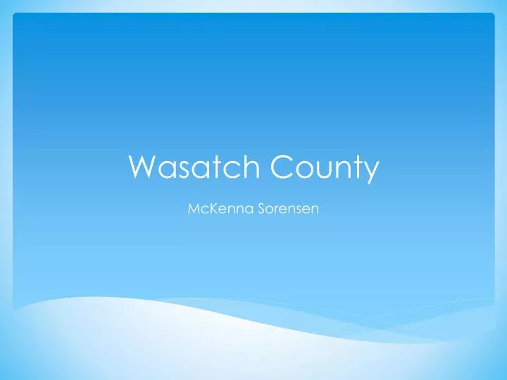 wasatch county n.