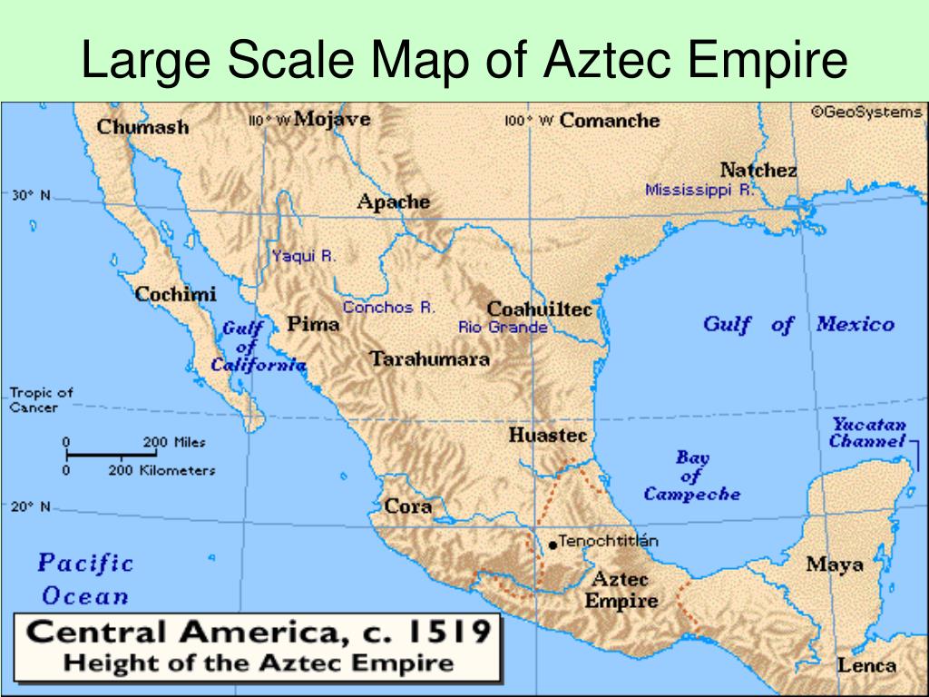 Aztecs Map