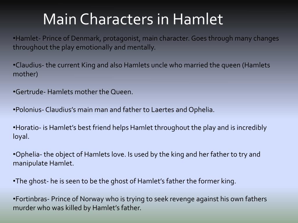 Hamlet summary