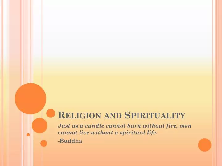 religion and spirituality n.