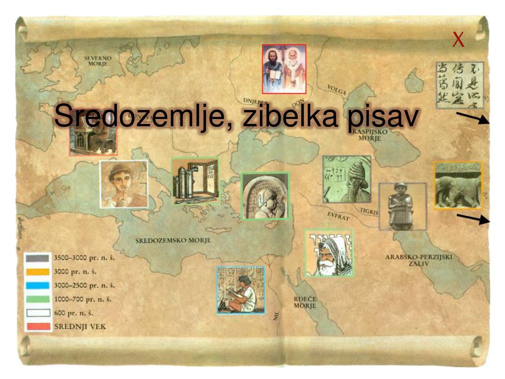 PPT - Sredozemlje, zibelka pisav PowerPoint Presentation, free download -  ID:1978779