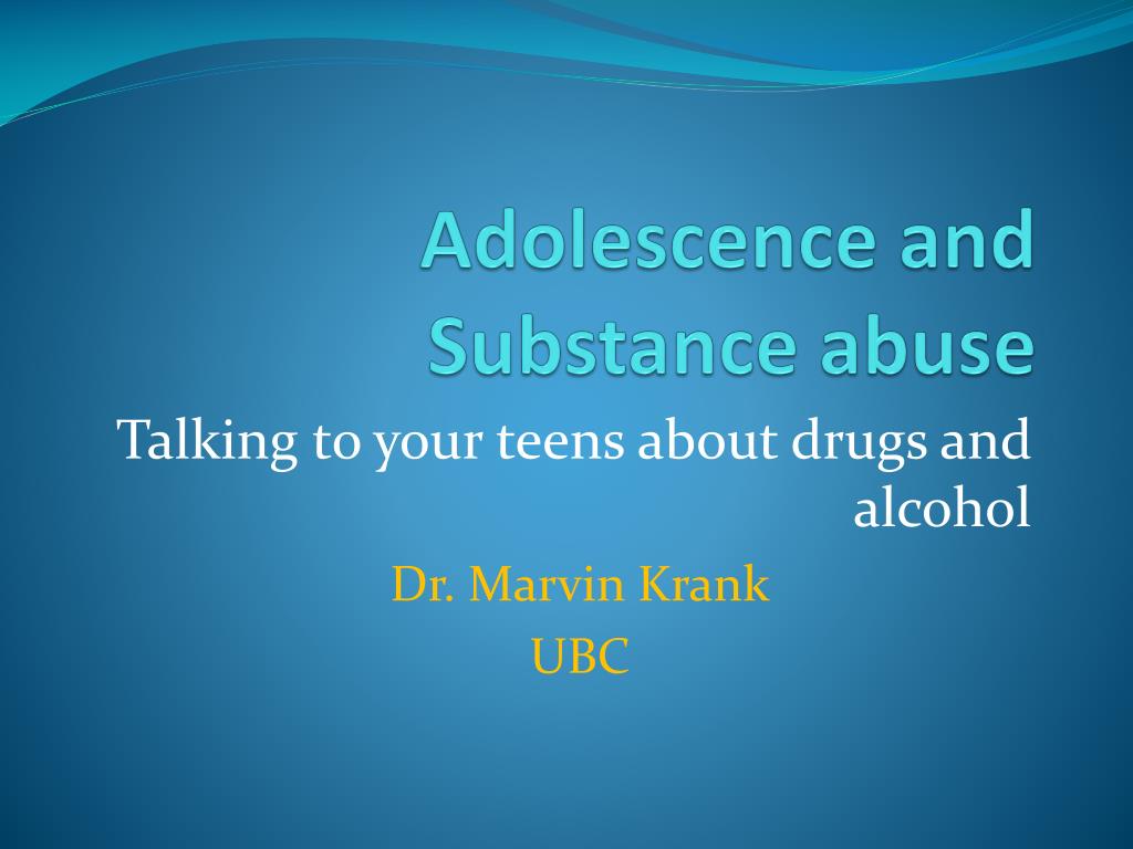 essay on substance abuse in adolescence