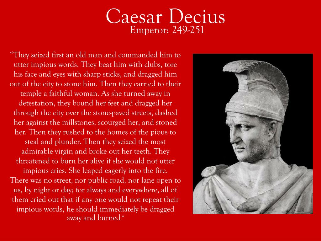 PPT - PERSECUTION in the EARLY CHURCH PowerPoint Presentation, free ...