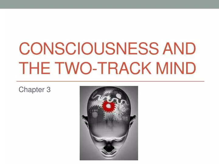 consciousness and the two track mind n.