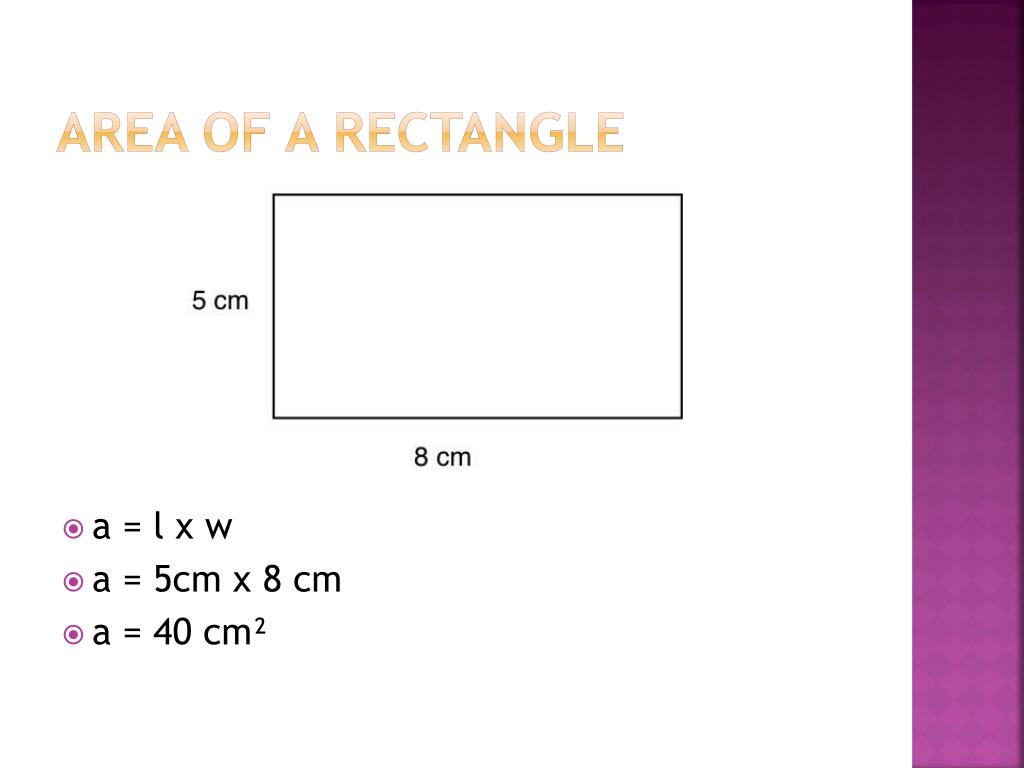 PPT - Perimeter Area of Squares and Rectangles PowerPoint Presentation The Perimeter Of Square S Is 40