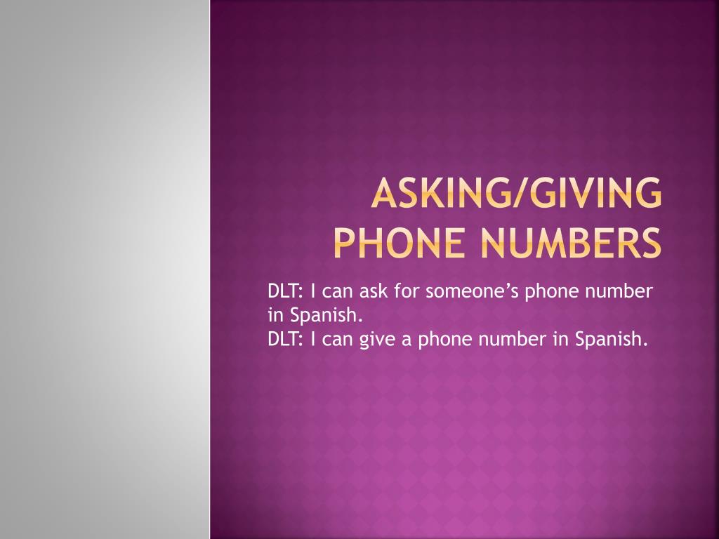 random phone number in spanish