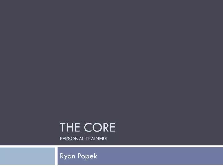 the core personal trainers n.