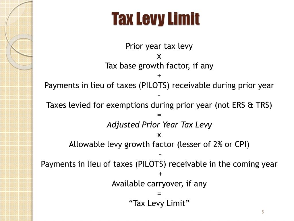 PPT Property Tax Cap Chapter 97 of the Laws of 2011 PowerPoint