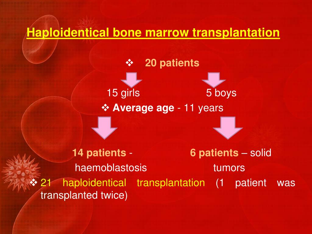 PPT - Transplantation of hematopoietic stem cells in pediatric oncology ...