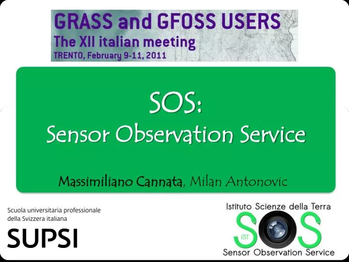 PPT - SOS: Sensor Observation Service PowerPoint Presentation, free ...