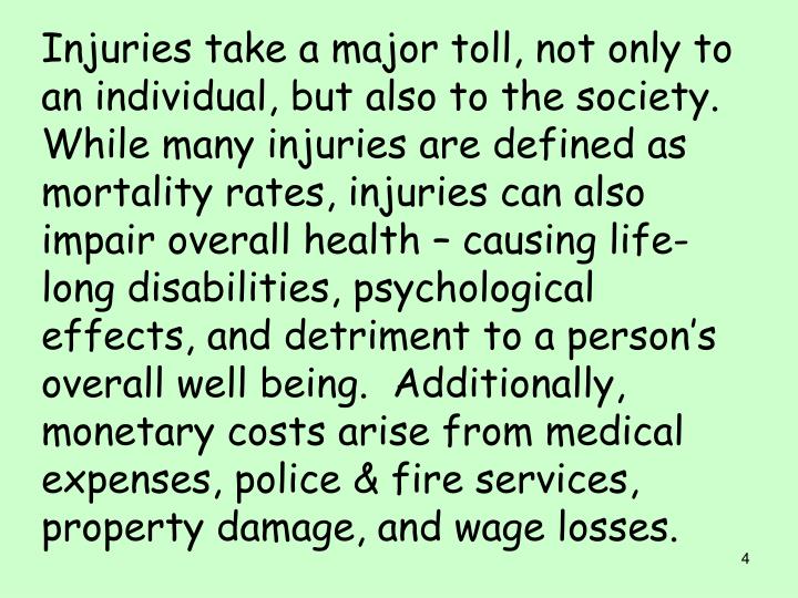 intentional and unintentional injuries intentional and unintentional injuries