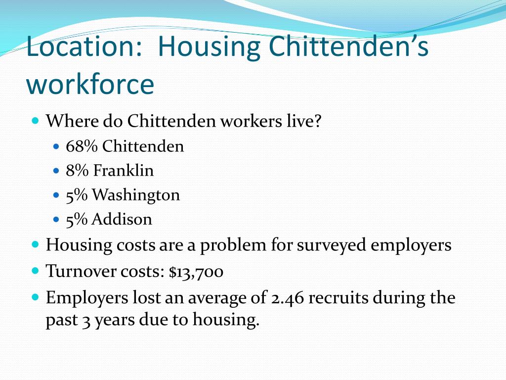 PPT Chittenden County’s Housing Needs PowerPoint Presentation, free