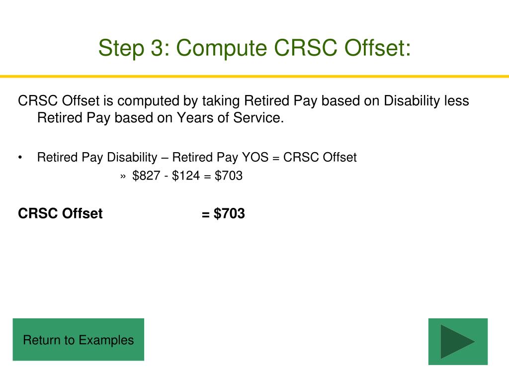 PPT to the Retired Disability Estimator PowerPoint