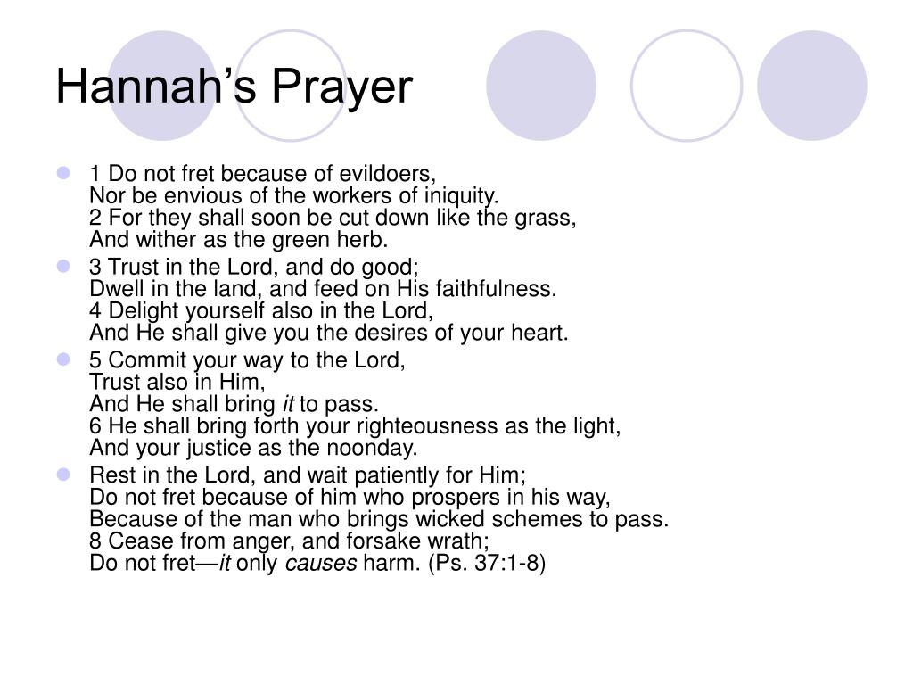 Rachel Aldous A Mother's Prayer Hannah's Song PPT - Hannah’s Prayer PowerPoint Presentation, free download - ID:1987214