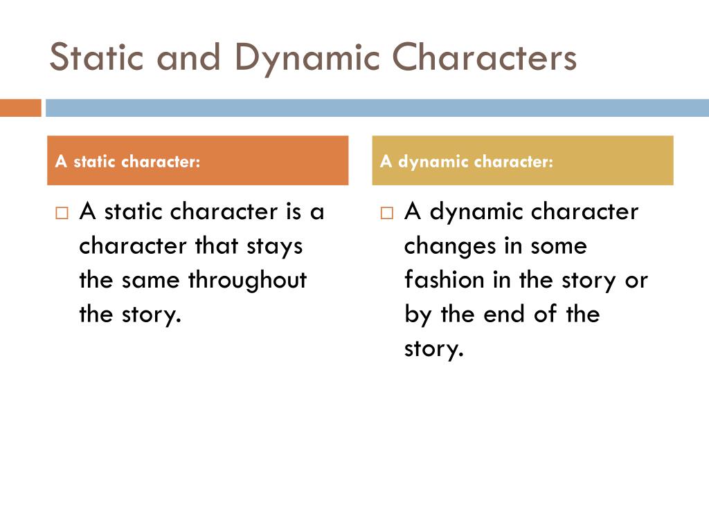 Static and dynamic characters definition at tarrosemaryblog blog