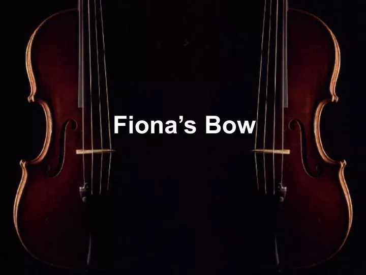 fiona s bow n.