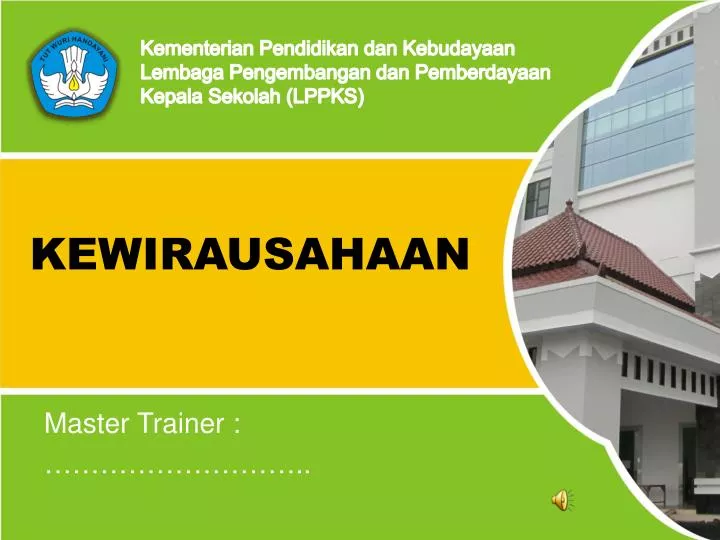 PPT  KEWIRAUSAHAAN PowerPoint Presentation, free download  ID1988304
