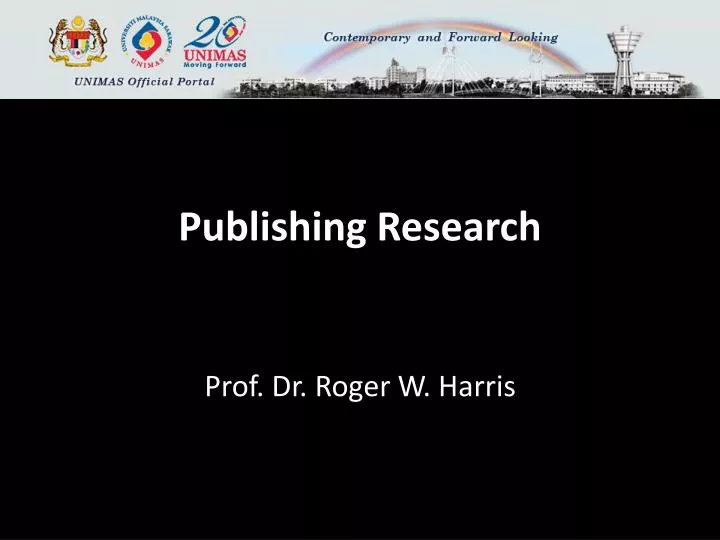 publishing research n.