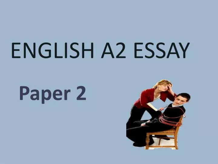 english a2 essay