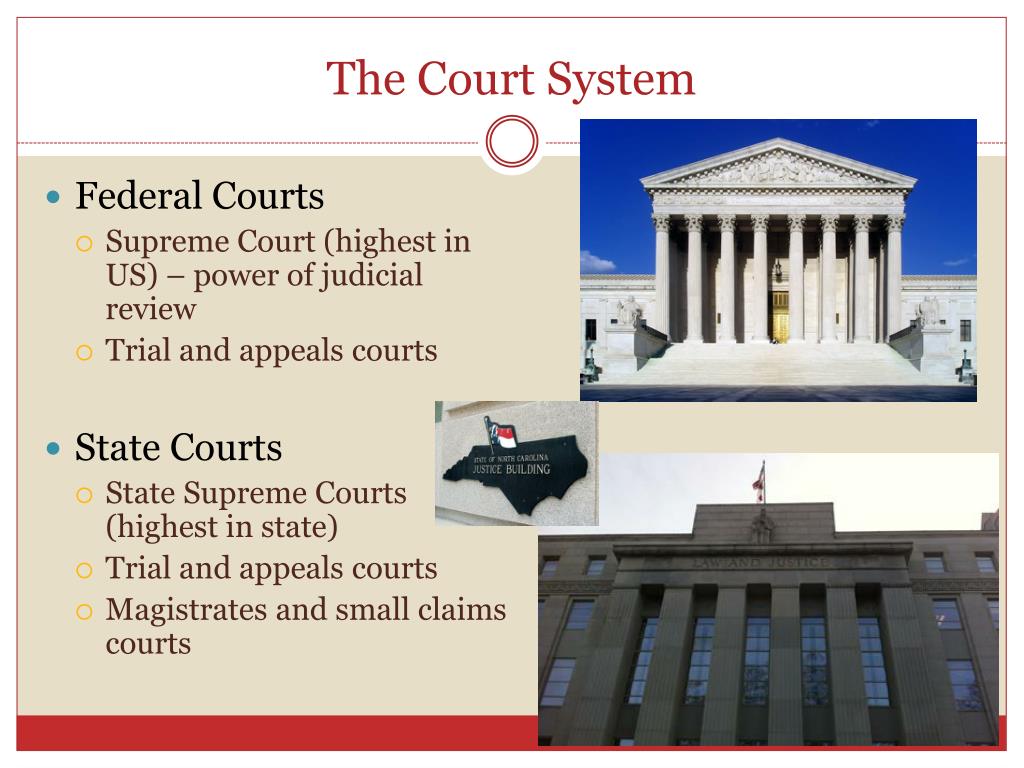 PPT - The US Court System PowerPoint Presentation, free download - ID ...