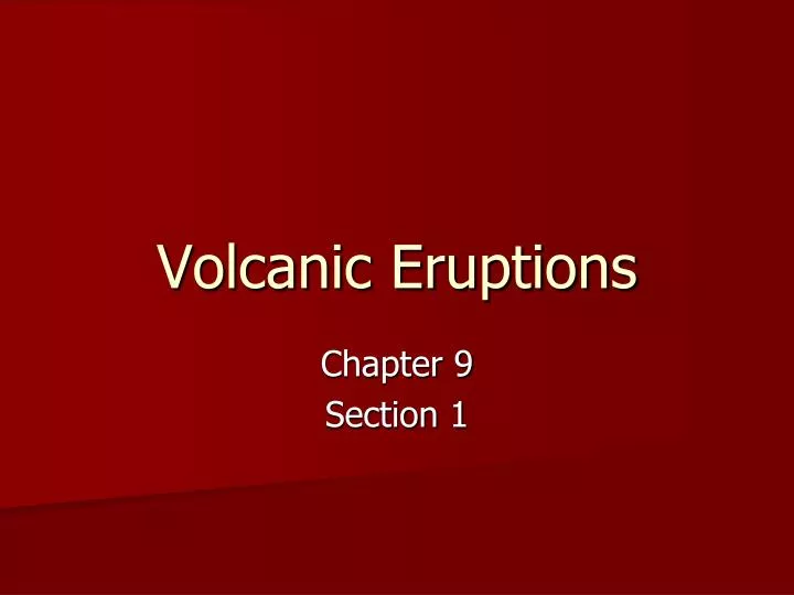 ppt volcanic eruptions powerpoint presentation id 1989122 most volcanic material that explodes into the upper atmosphere is what size