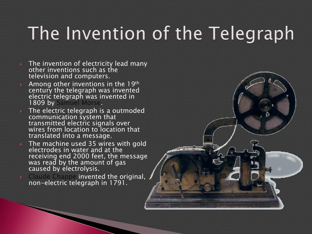 presentation about invention of telephone
