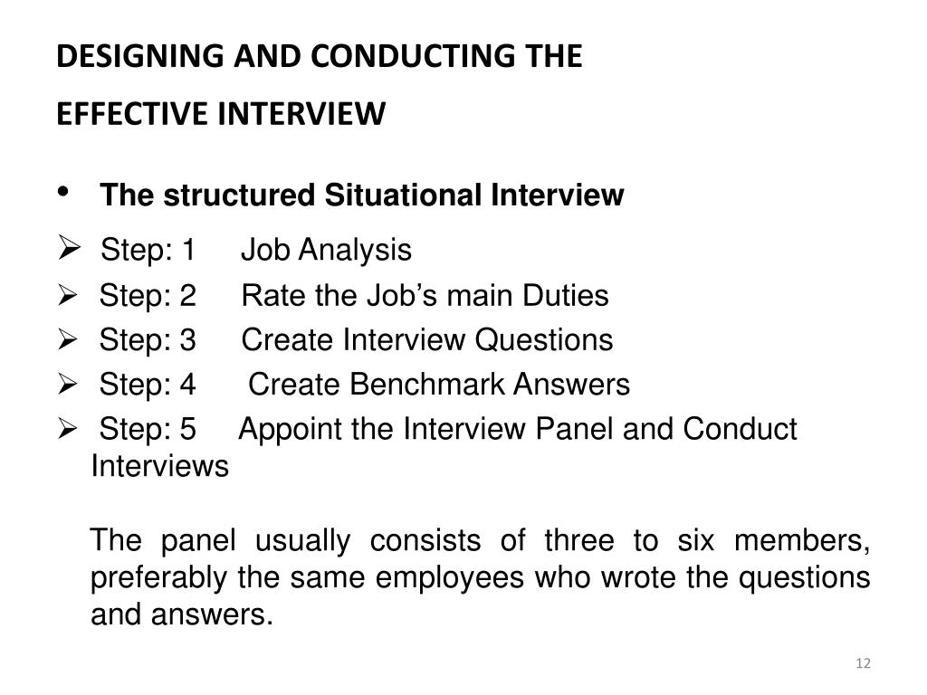 PPT - Interview PowerPoint Presentation, free download - ID:1989603