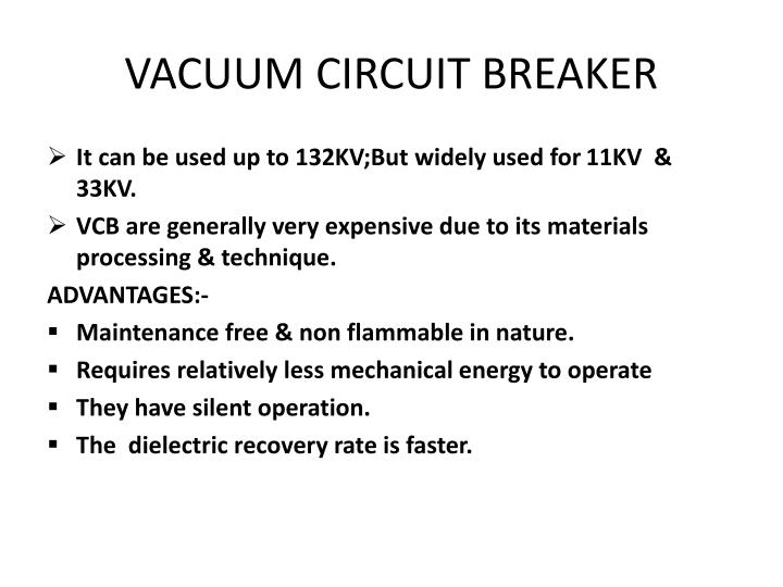 PPT CIRCUIT BREAKERS PowerPoint Presentation ID1989671